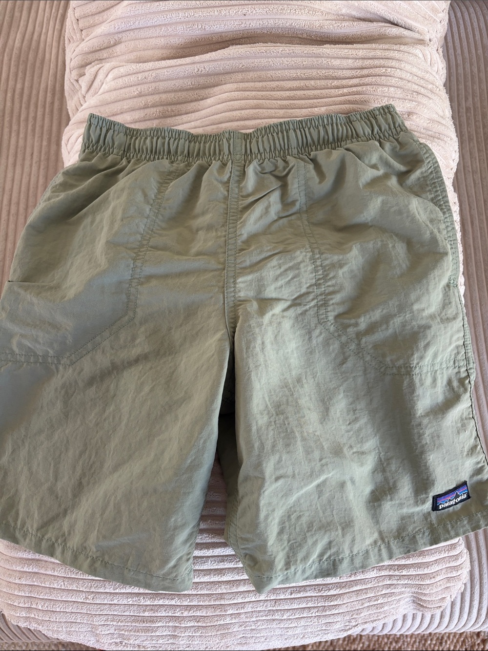 Patagonia Green Swim Trunks
